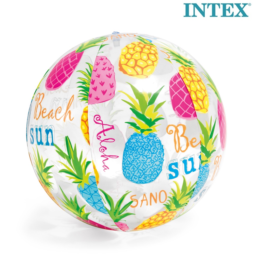 Inflatable beach ball Intex Pineapple
