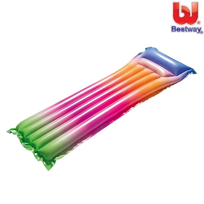 Inflatable water mattrass Bestway Rainbow Blue