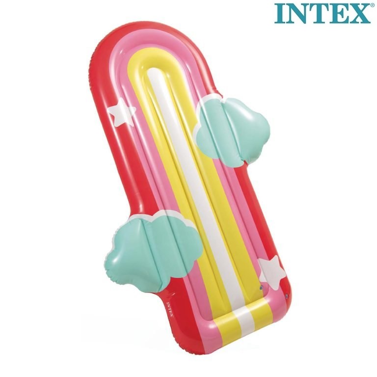 Inflatable Water Mattress - Intex Rainbow and Clouds