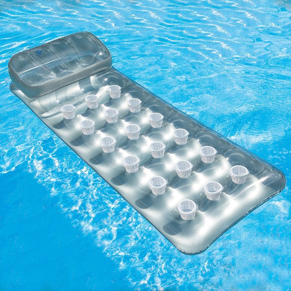 Inflatable water mattress Intex Grey