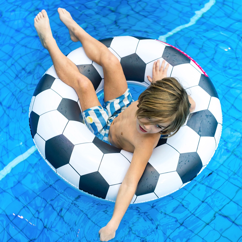 Inflatable swim ring for children Swim Essentials Football XL