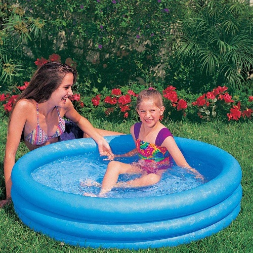 Inflatable pool for children Intex Crystal Blue