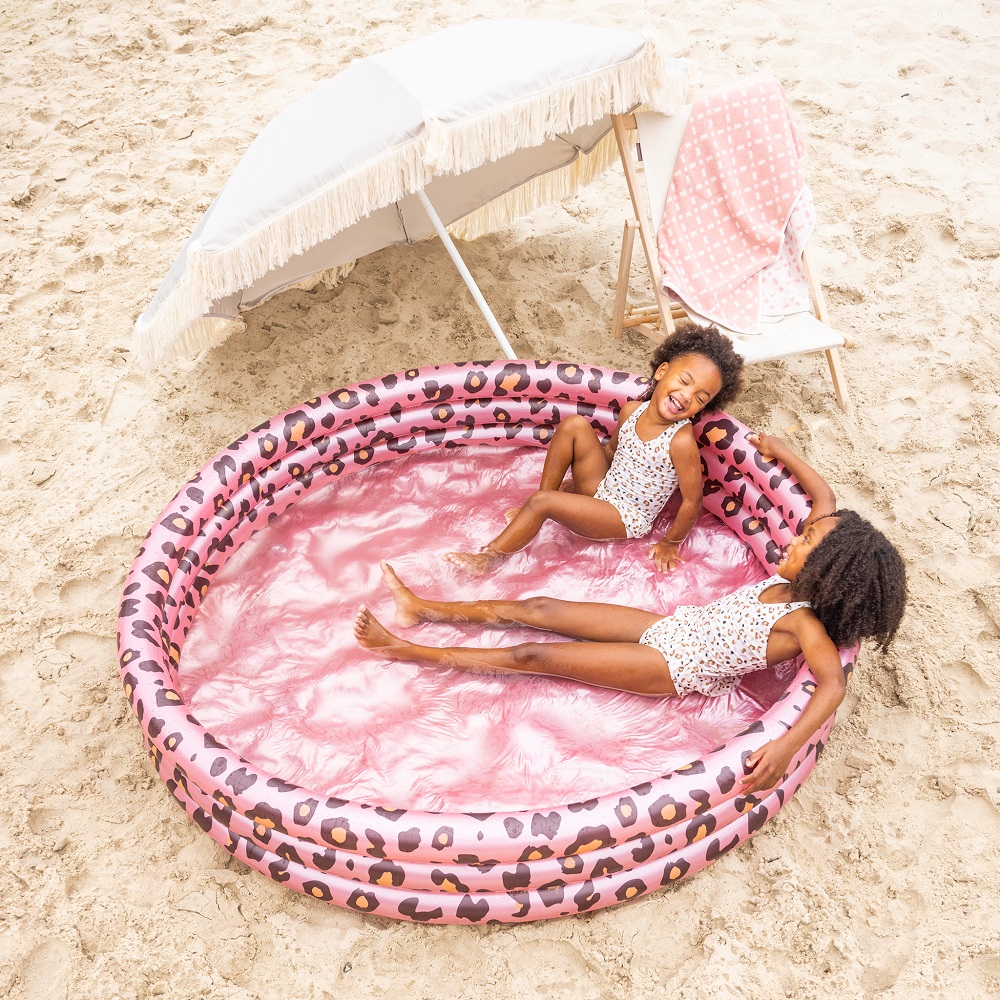 Uppblåsbar barnbassäng Swim Essentials Pink Panther