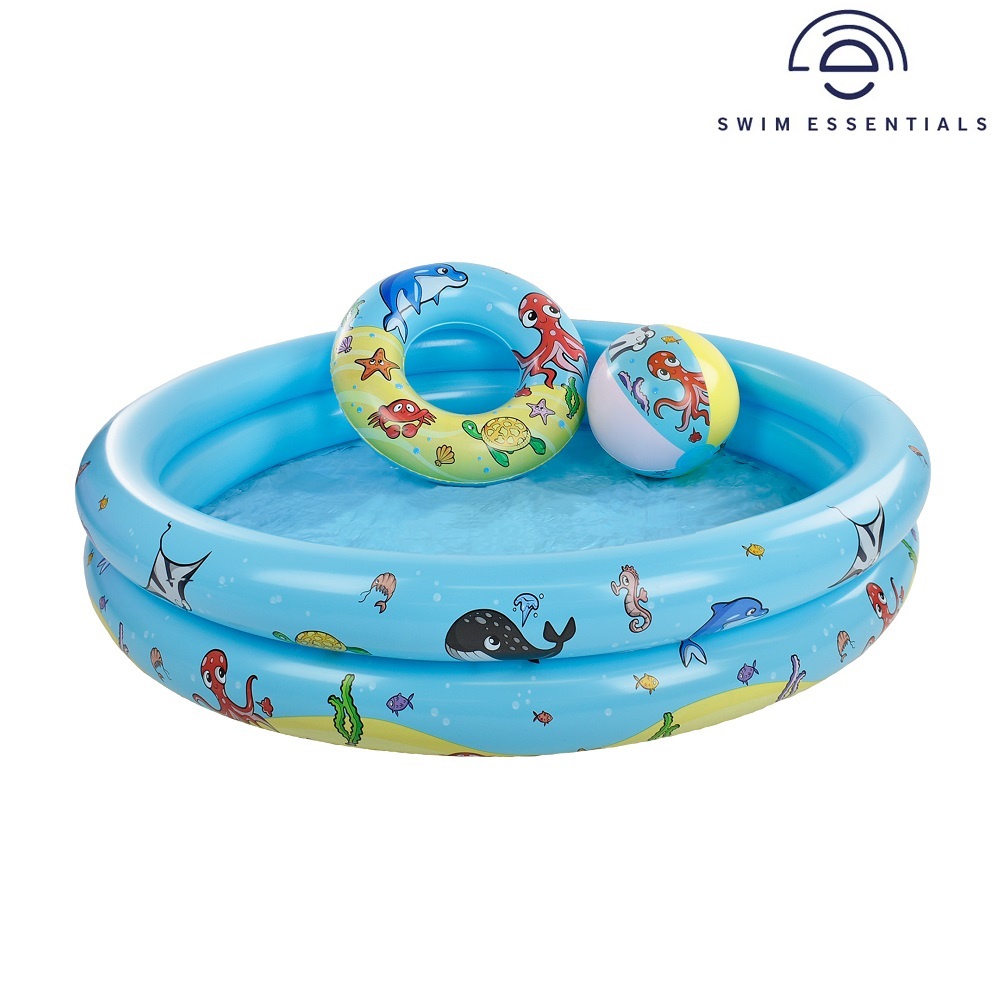 Children's inflatable pool Swim Essentials Sea Animals