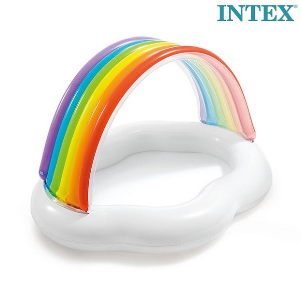 Inflatable splash pool or children Intex Cloud and Rainbow