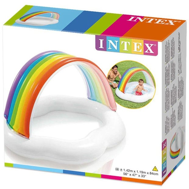 Inflatable splash pool or children Intex Cloud and Rainbow
