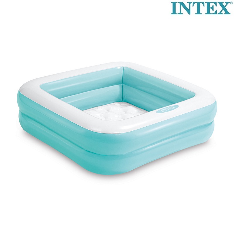 Inflatable pool for kids Intex Square Light Blue
