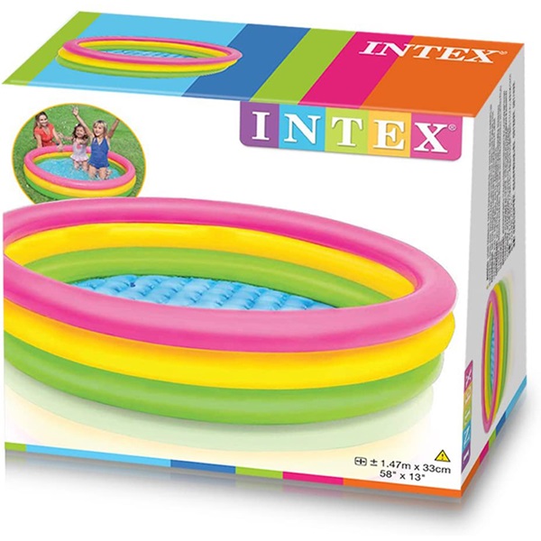 Inflatable Pool for Children - Intex Sunset Glow 