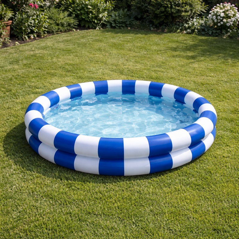 Inflatable Pool for Children - Swim Essentials Blue Stripes Inflatable Pool for Children - Swim Essentials Blue Stripes
