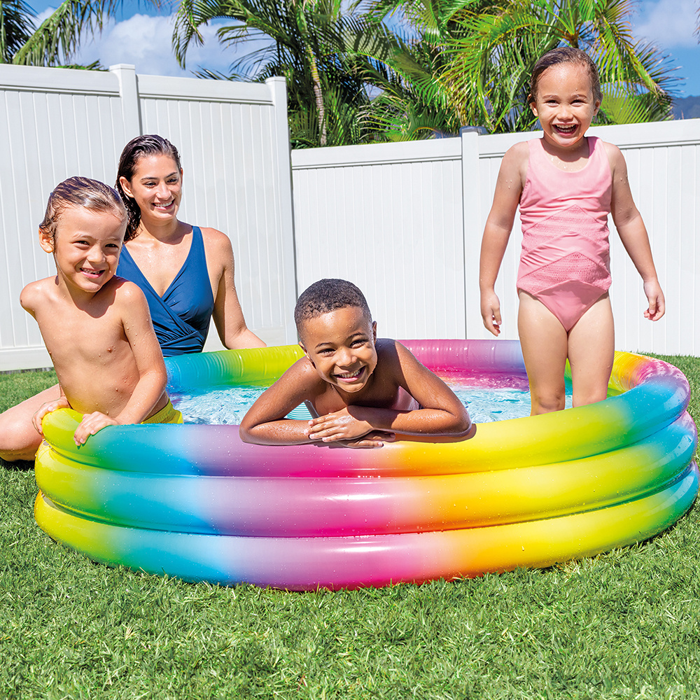 Inflatable pool for kids Intex Multicolour