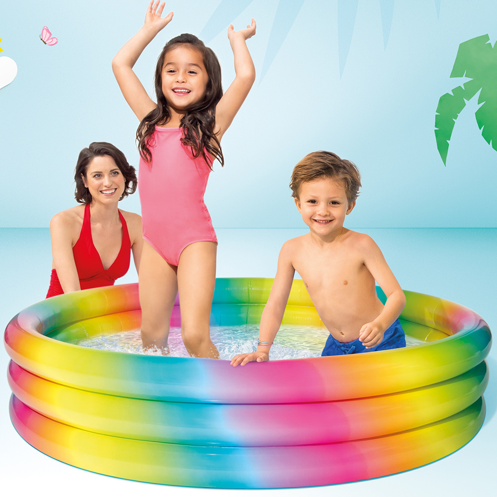 Inflatable pool for kids Intex Multicolour