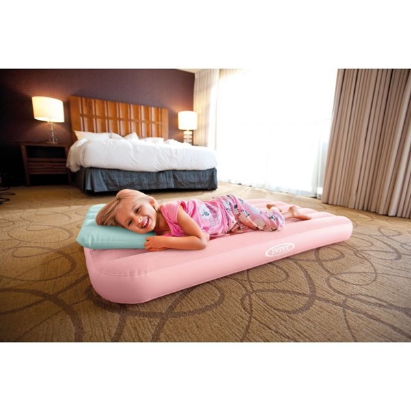 Inflatable pillow for kids Intex Light Pink
