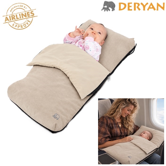 Travel Mattress for Baby - Deryan Airtraveller Cream