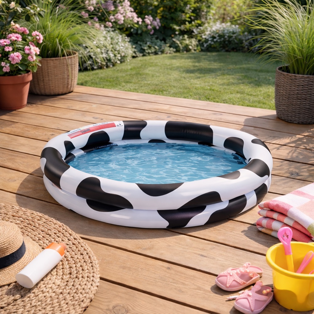 Inflatable Baby Pool - Swim Essentials Cow Inflatable Baby Pool - Swim Essentials Cow