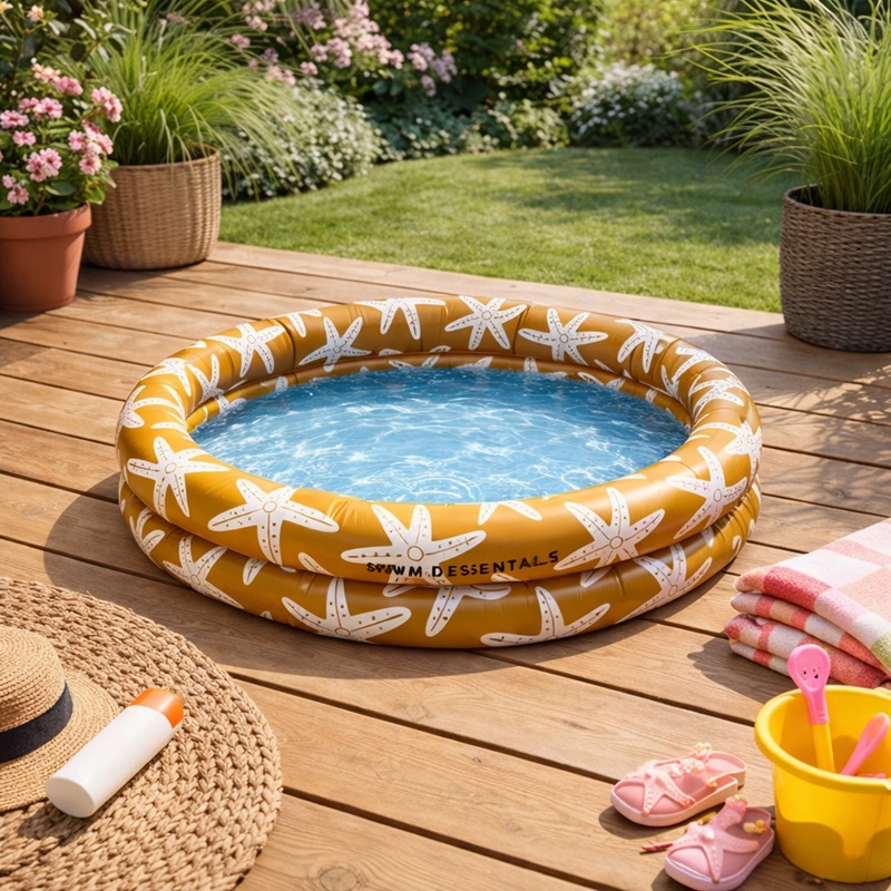 Inflatable Baby Pool - Swim Essentials Sea Stars Inflatable Baby Pool - Swim Essentials Sea Stars