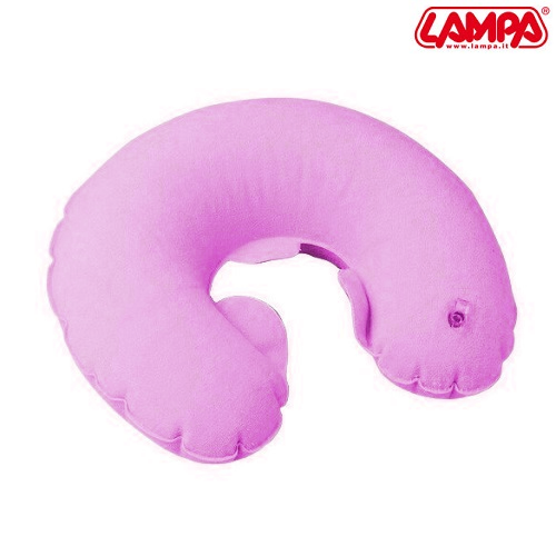 Travel neck pillow for children Lampa Ergo Air 7 Cerise