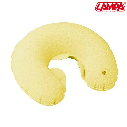 Travel neck pillow for children Lampa Ergo Air 7 Yellow