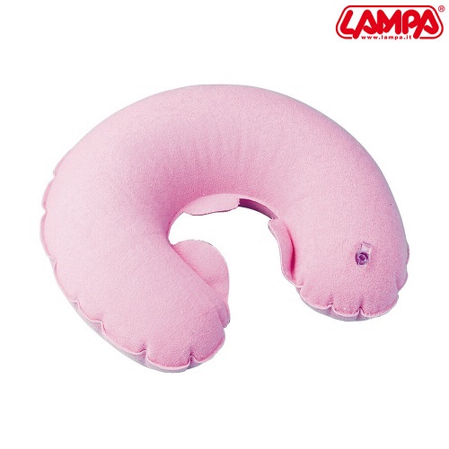 Travel neck pillow for children Lampa Ergo Air 7 Pink