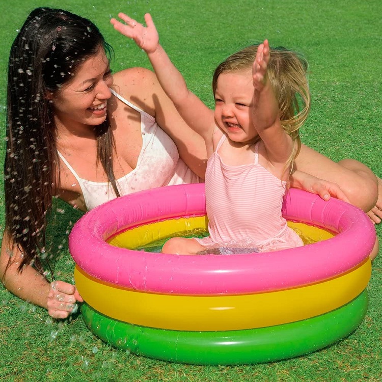 Inflatable pool for children Intex Rainbow