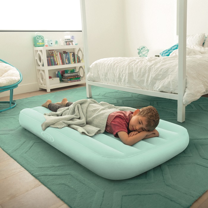 Inflatable mattress for kids Intex Light Blue