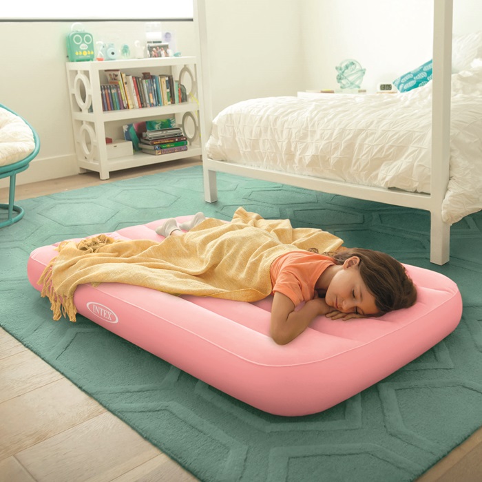 Inflatable mattress for kids Intex Light Pink