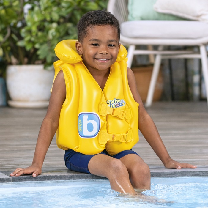 Inflatable swim vest for kids Bestway Step B