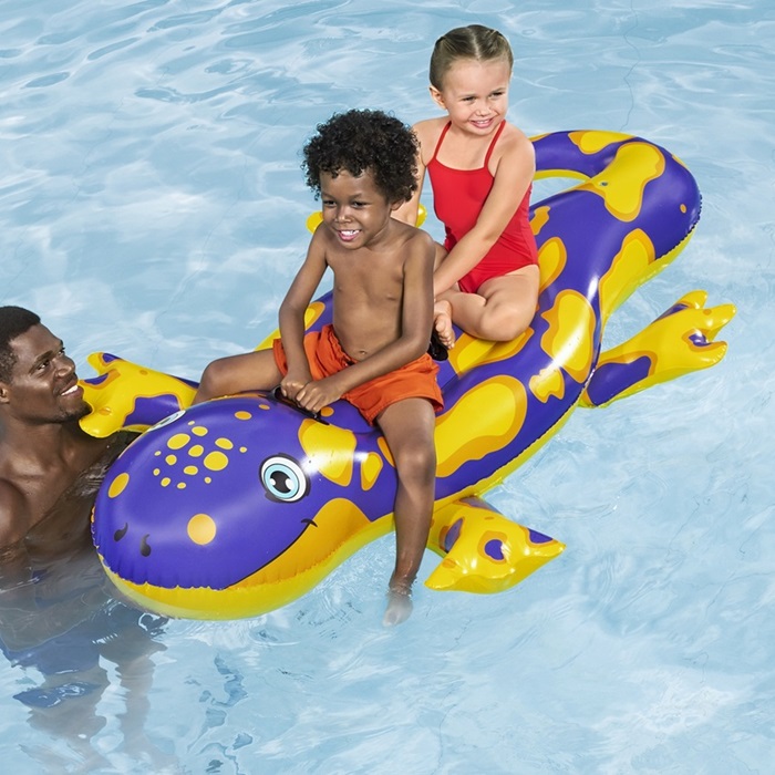 Inflatable pool float Bestway XXL Salamander