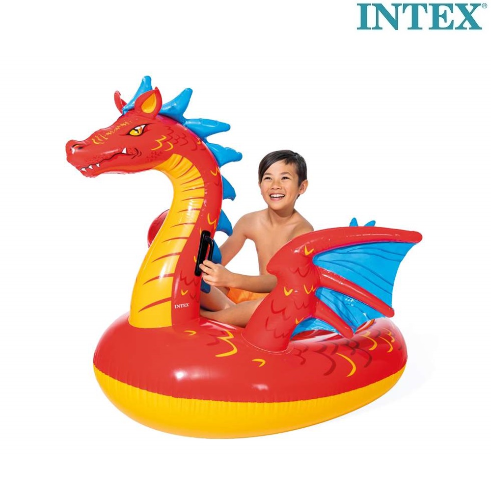 Inflatable Pool Float - Intex Red Dragon XXL