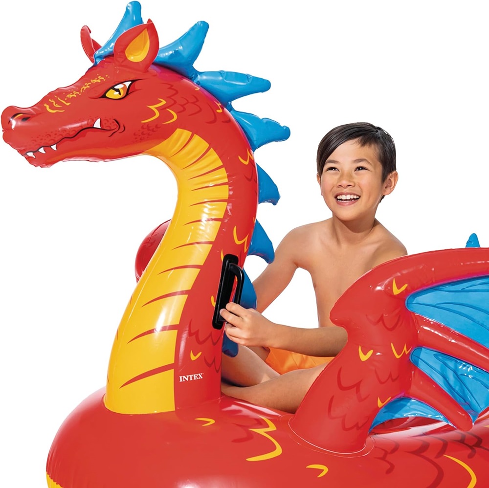 Inflatable Pool Float - Intex Red Dragon XXL