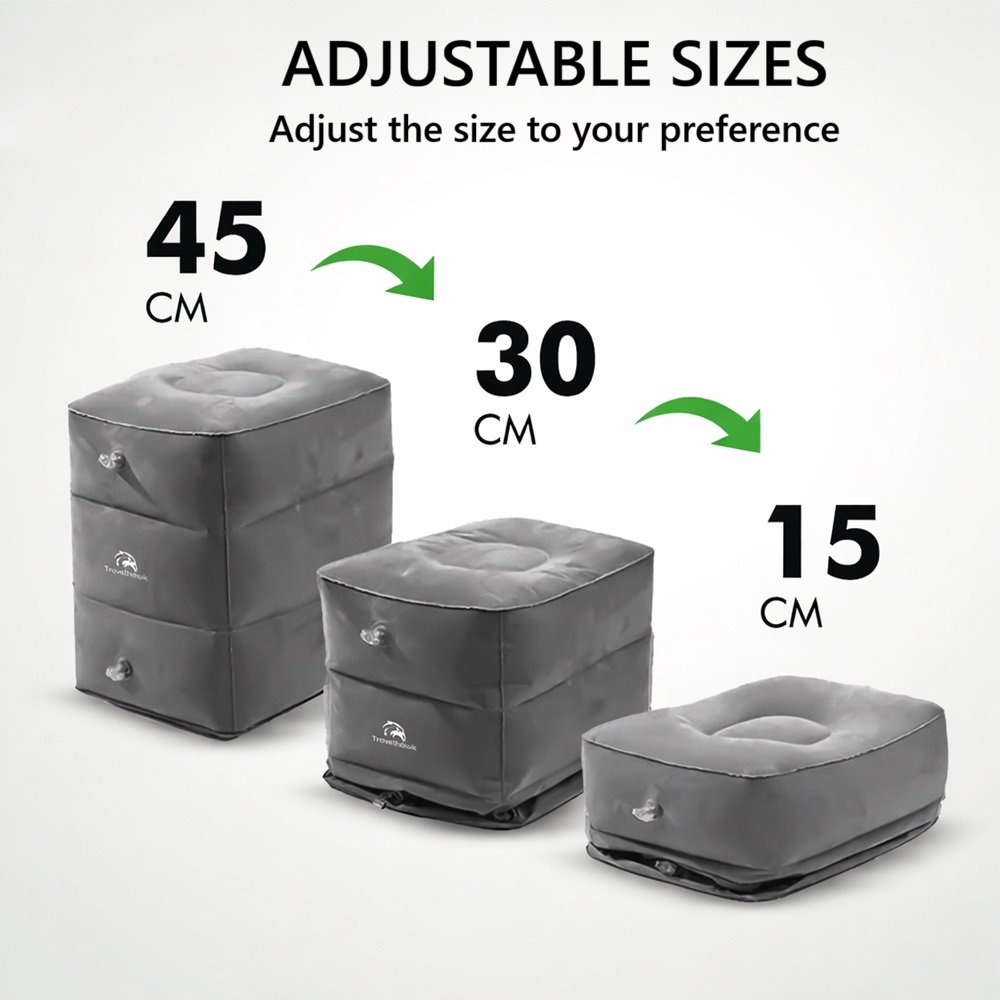 Inflatable foot rest Travel Hawk