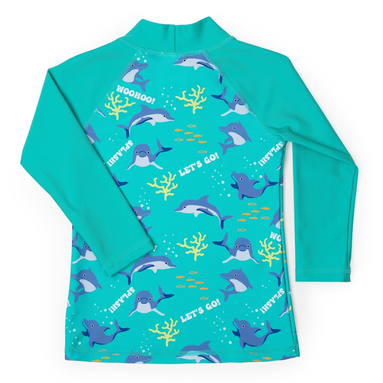 UV Rash Guard for Kids - Banz Dolphines