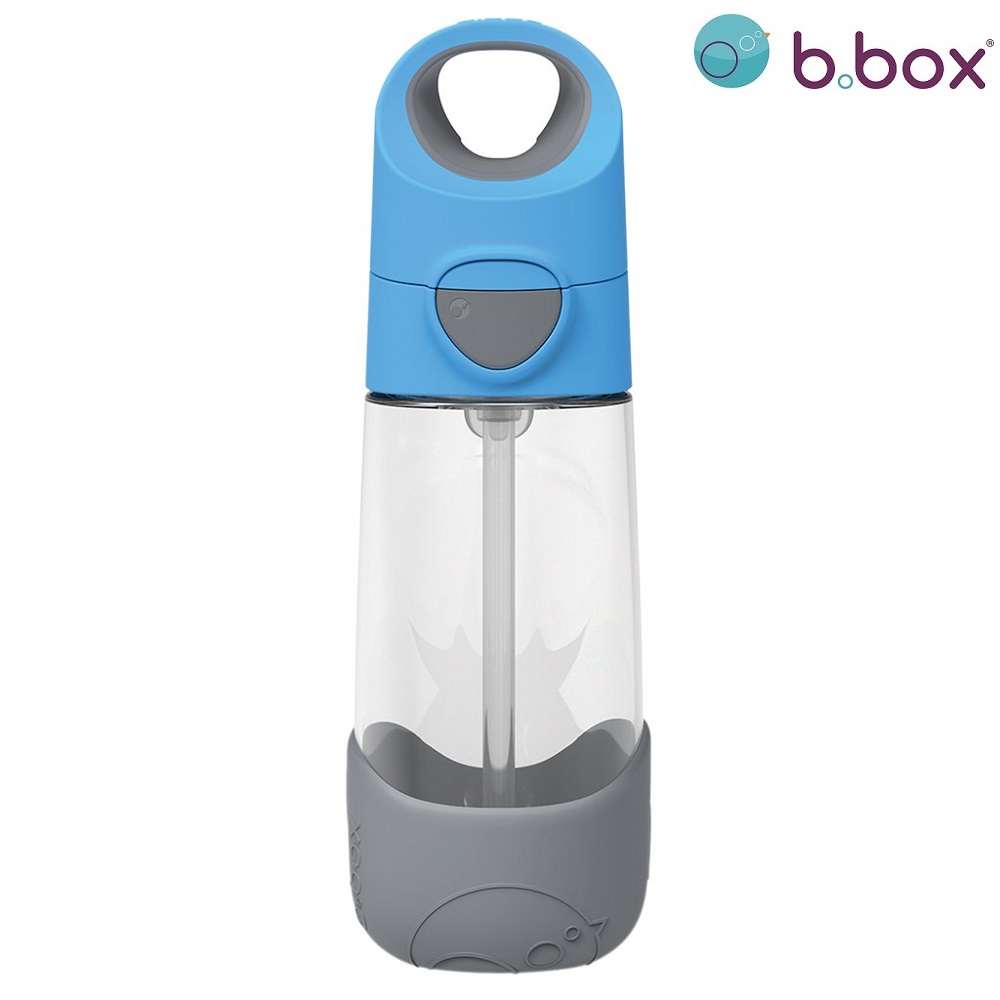 Water bottle for kids B.box Tritan Blue Slate