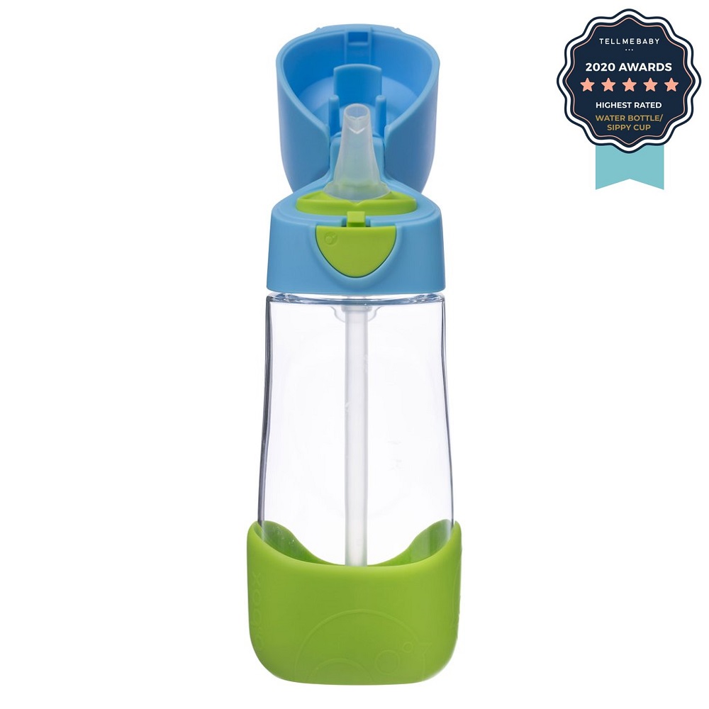 Water bottle for kids B.box Tritan Ocean Blue