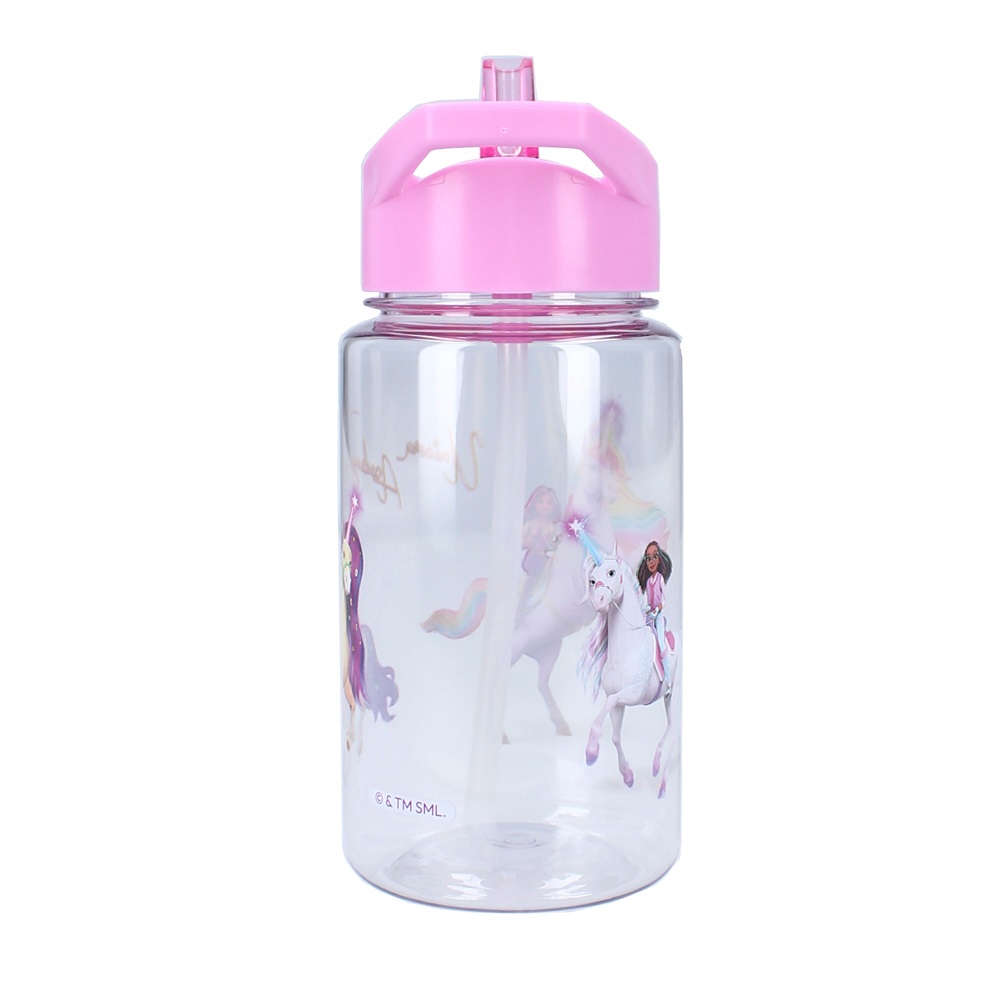 Kids drinking bottled The Unicorn Academy Drink Up