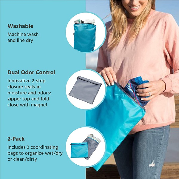 Wetbag for clothes JL Childress Wet 2 Go