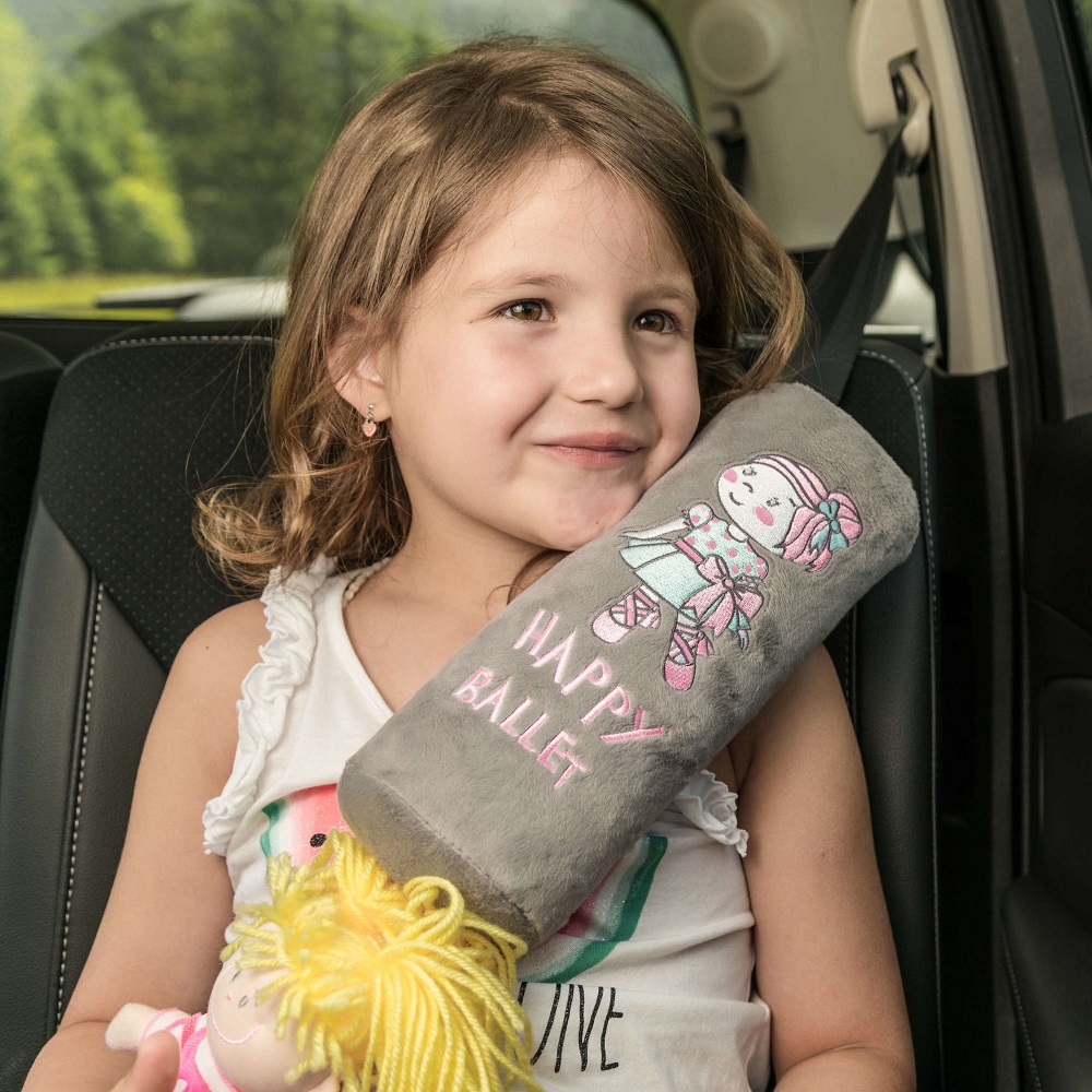 Seat belt cushion for kids Walser Happy Ballet