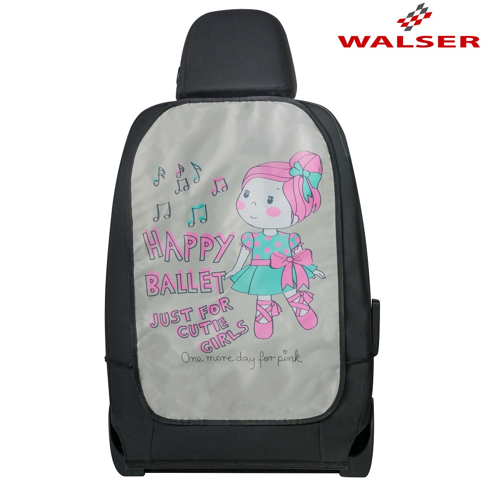 Car backseat kick mat Walser Happy Ballet