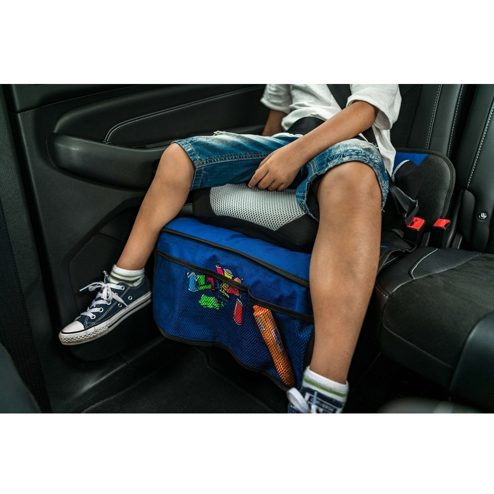 Car backseat protection Walser Graffiti Blue