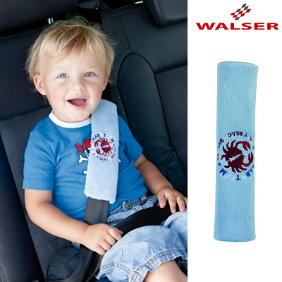 Car seat belt cover Walser Blue Crab
