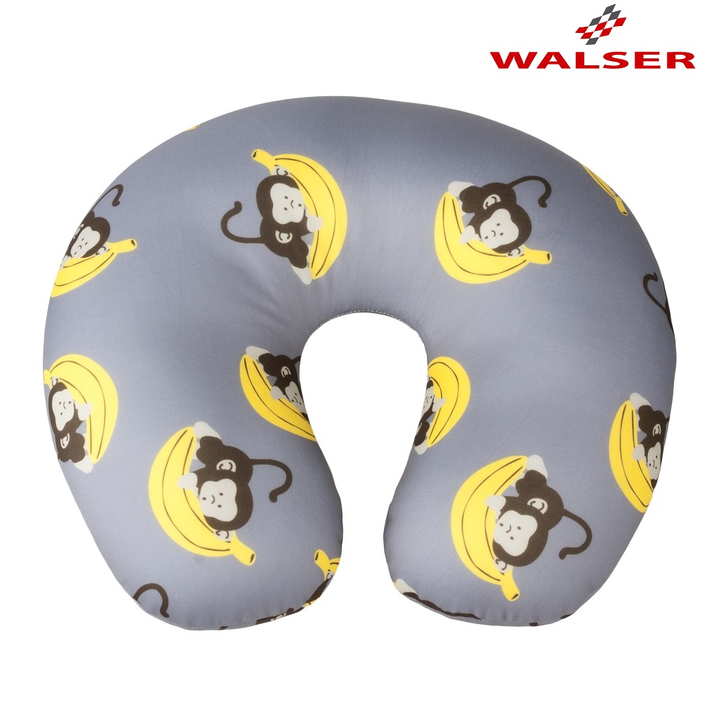 Neck pillow for children Walser Grey Monkey