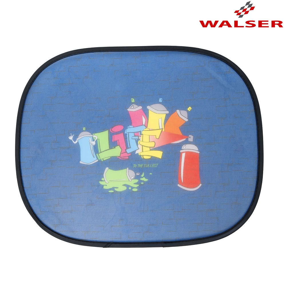 Car sun shade Walser Graffiti