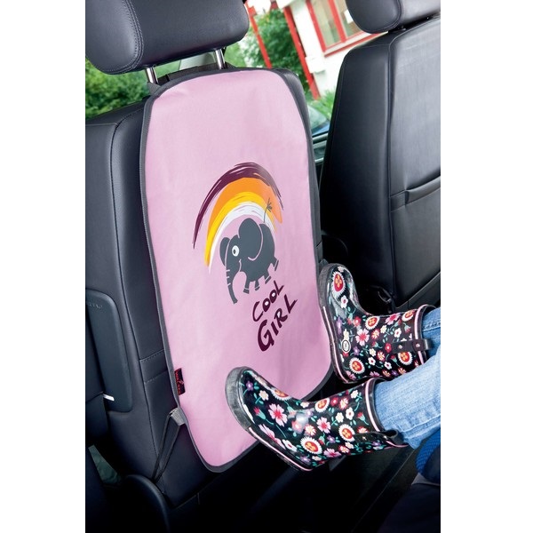 Car backseat kick mat Cool Girl
